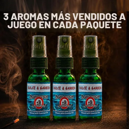 Vista 3 de Blunteffects Ambientador concentrado en espray 1 oz, Dulce & Garbina