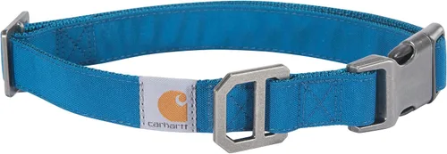 Vista 9 de Carhartt Collares de cincha totalmente ajustables de nylon para perros, costuras reflectantes para visibilidad, Mediana