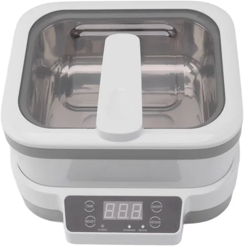 Vista 7 de TOPINCN Limpiador de joyas ultra portátil de 70 W de alta potencia con pantalla de sincronización digital, capacidad de 40.6 fl oz, limpia sin