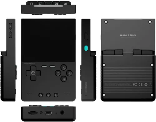 Vista 8 de TRIMUI - Consola de juegos portátil de ladrillo con LITNXT CrossMixOS, consola de juegos retro IPS de 3.2 pulgadas, reproductor de videojuegos retro