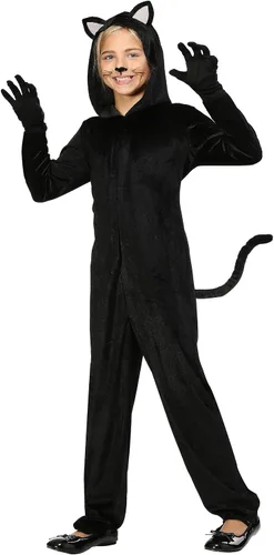 Vista 2 de Disfraz de gato negro para niños disfraz de gato negro