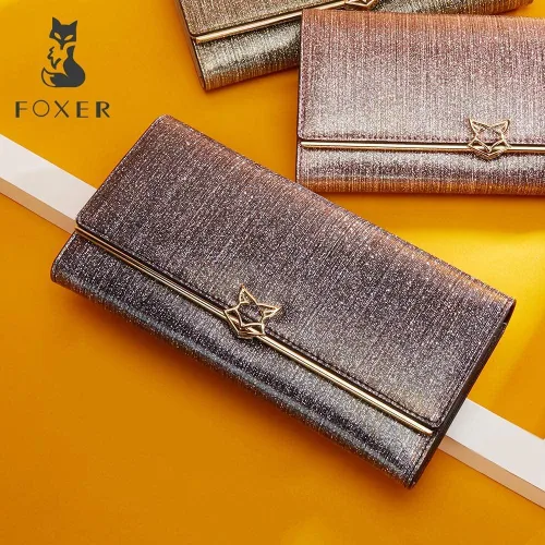 Vista 9 de FOXER Totes de cuero y carteras 2 PCS Set