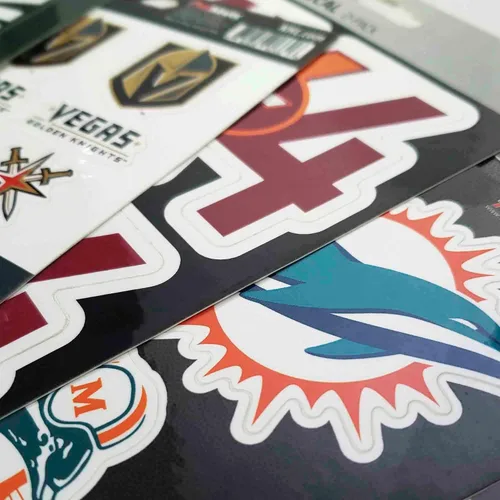Vista 4 de FANMATS NCAA Unisex NCAA 3 Piece Decal Set