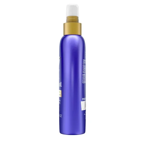 Vista 4 de OGX Protección + Silk Blowout Spray térmico de secado rápido, 6 fl oz (64052)