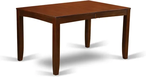 Vista 5 de East West Furniture LYVA5-ESP-C - Juego de mesa de cocina de 5 piezas para 4 personas, incluye una mesa de comedor rectangular con hojas de mariposa