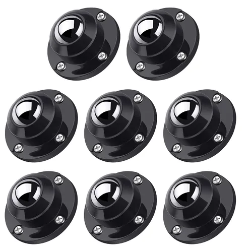 Vista 9 de PlusRoc - Paquete de 4 ruedas autoadhesivas para rodillos de electrodomésticos de cocina
