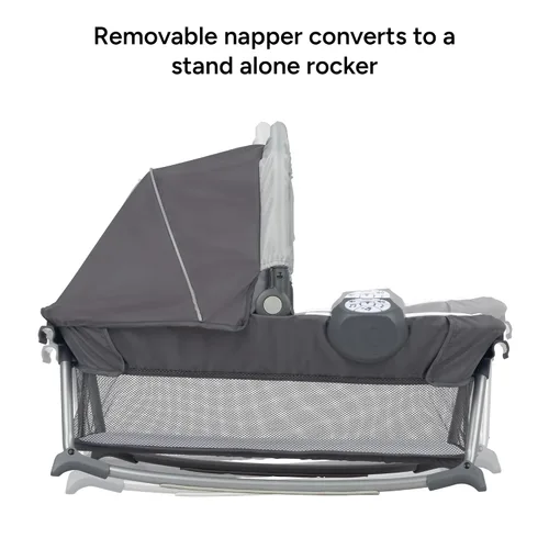 Vista 5 de Baby Trend Simply Smart - Centro de guardería para niños, color rosa