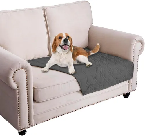 Vista 119 de Ameritex Manta Impermeable Reversible Cubierta para Cama de Perro Manta para Mascotas para Muebles Cama Sofá Sillón