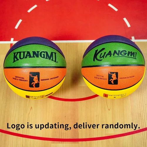 Vista 6 de Kuangmi Baloncesto callejero colorido para hombres, mujeres y jóvenes