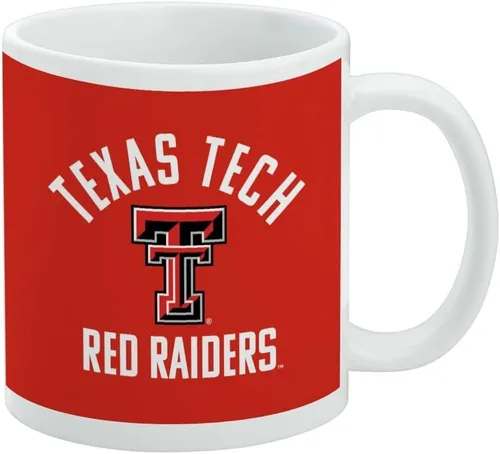 Vista 204 de Taza de cerámica con el logotipo principal de la Universidad Rider, taza de regalo novedosa para café, té y bebidas calientes, 11oz, blanca