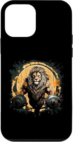 Vista 12 de Funda de motivación para iPhone 14 Lion Bodybuilding Beast Fitness Gym
