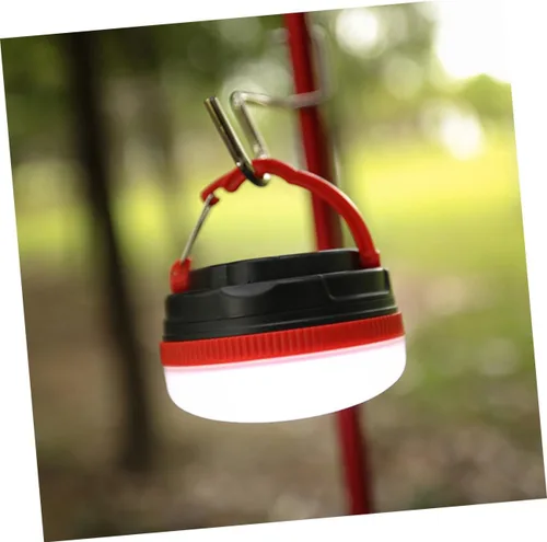 Vista 5 de Luxshiny LED Camping Lamp Portable Mini Tent Light with Brightness Lightweight Hanging Design for Outdoor Hiking Backpack Emergency Kit