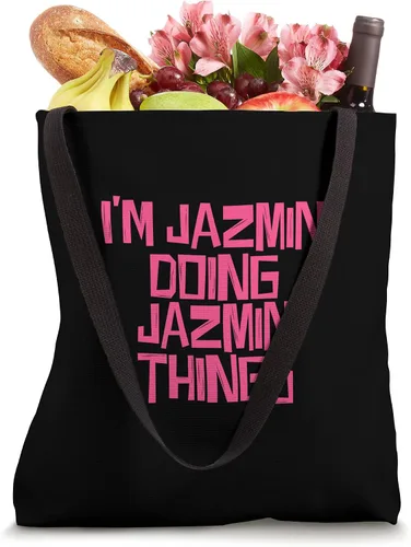 Vista 4 de I'm Jazmin doing Jazmin things Tote Bag
