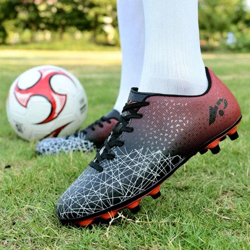 Vista 4 de WELRUNG Zapatos de entrenamiento para hombre y mujer, antideslizantes, resistentes al desgaste para niños