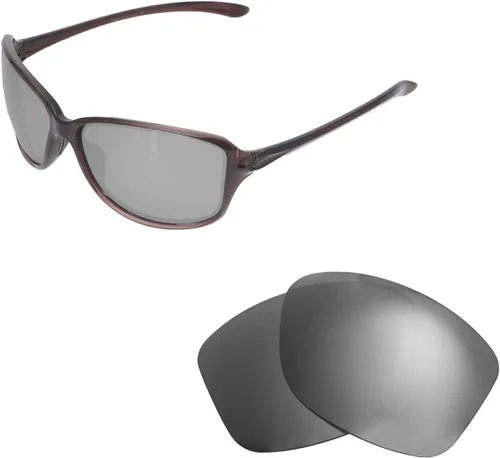 Vista 4 de Walleva Lentes de repuesto para lentes de sol Oakley Cohort, múltiples opciones disponibles