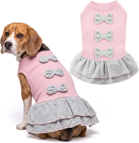 Vista 74 de Parisian Pet Chambray - Vestido para perro - Ligero sin mangas para perro, niña, talla XS Chambray en general