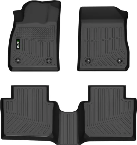 Vista 43 de HAFIDI® - Tapetes para auto con almacenamiento debajo del asiento, para todo clima, antideslizantes, de elastómero termoplástico, para la primera