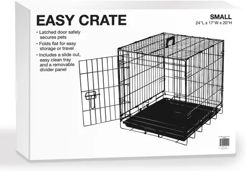 Vista 3 de Cajas para perros y mascotas ProSelect, negro, L, Negro