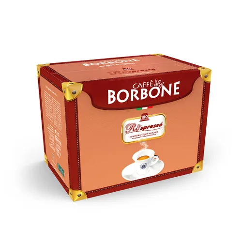 Vista 2 de Caffè Borbone Black Blend Cápsulas de Café Espresso Compatibles con Nespresso, 100 Unidades de Cápsulas de Espresso