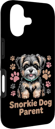 Vista 3 de Snorkie Dog Parent Cute Pet Owner Schnauzer Yorkie Mix Case for iPhone 17