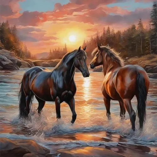Vista 12 de Kits de arte de diamantes de paisaje para adultos: pintura de diamante campestre casa de campo DIY 5d Kit de pintura de diamante de taladro completo