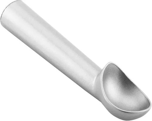 Vista 2 de Restaurantware Met Lux - Cuchara de helado de 1.5 onzas, 1 cuchara antiadherente para helados, apta para congelador, de aluminio plateado, resistente