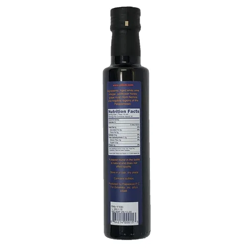 Vista 2 de Oilladi Vinagre Balsámico con Miel importado de Grecia, 8.5 fl oz
