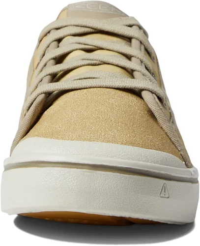 Vista 7 de KEEN Elsa Harvest Zapatilla De Cuero Beige/Silver Birch