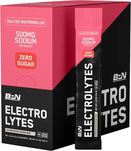 Vista 7 de BARE PERFORMANCE NUTRITION, BPN Electrolytes Go Pack, paquetes de mezcla de bebida de hidratación, lima limón, 30 porciones