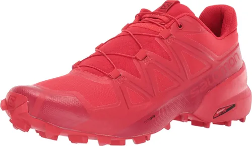 Vista 7 de Salomon Speedcross 5 GTX - Zapatos para correr en montaña para hombre Verde pato/Negro/Onagra