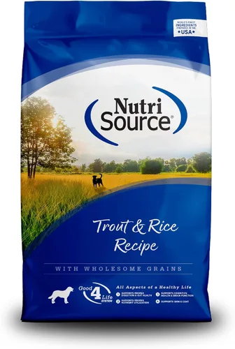 Vista 11 de NutriSource Alimento seco para perros, carne de res y arroz, 4 libras Apoyo digestivo probiótico y prebiótico, piel y pelaje saludables, sin trigo