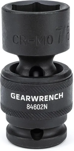 Vista 5 de GEARWRENCH 84938N - Juego de conectores de impacto universal estándar de 1/2 pulgada, 6 puntos, 13 piezas, SAE