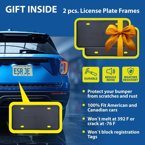 Vista 7 de Goodyear Deflectores de ventana de canal inastillables para Nissan Altima 2019-2026, protectores de lluvia, viseras de ventana para automóviles