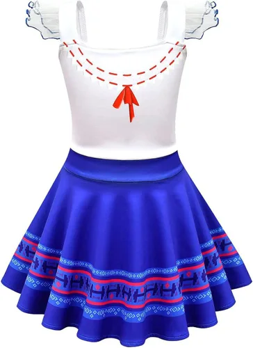 Vista 2 de Vestido de princesa con bolsa disfraz de películas de dibujos animados disfraz de carnaval Halloween Navidad cosplay