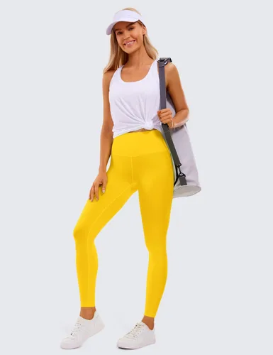 Vista 27 de CRZ YOGA - Butterluxe Leggings de cintura alta para mujer, leggings de entrenamiento, pantalones extrasuaves para hacer yoga o descansar, 28 pulgadas