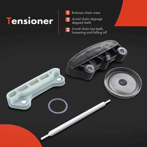 Vista 5 de A-Premium - Kit de cadena de distribución del motor con tensor [se ajusta a SOHC, 6 cilindros 4.0L] Compatible con Ford Explorer 97-10, Explorer