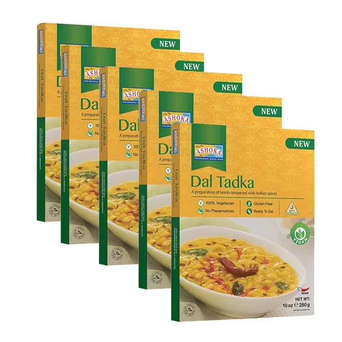 Vista 47 de Ashoka Comidas sin gluten, listas para microondas, veganas con granos negros y frijoles, comidas para calentar y servir, todas naturales Delhi Dal