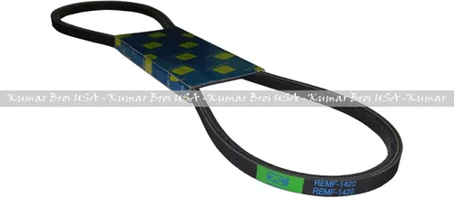 Vista 2 de Nueva correa de ventilador compatible con Kubota L2050DT L2050F L2350DT L2350F