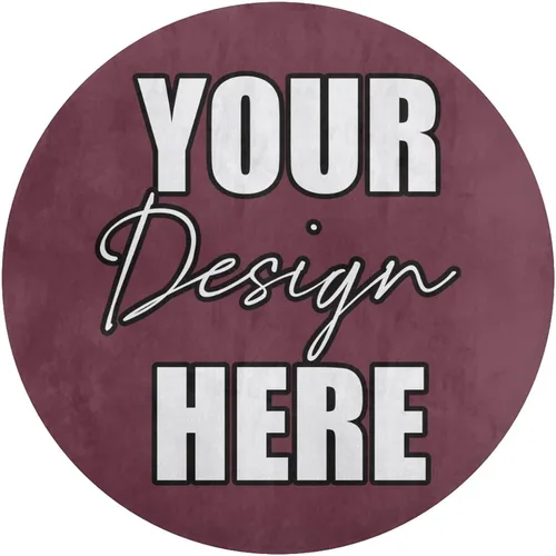 Vista 46 de Alfombra redonda personalizada para añadir tu propio texto/imagen/logotipo/foto, tapete antideslizante personalizado para puerta, alfombra de área