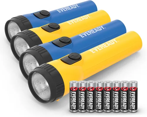 Vista 13 de Eveready Linterna LED (paquete de 8) Linternas brillantes y confiables para uso general, excelentes para acampar, automóvil, linterna de mano