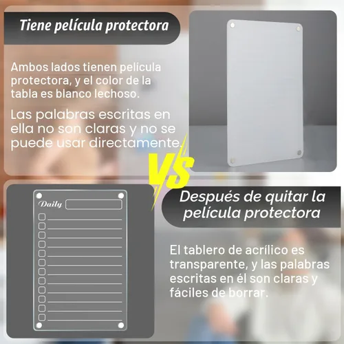 Vista 4 de DIYMAG Almohadillas de Planificación Paquete de 3 Calendario Magnético Acrílico de Borrado en Seco para Refrigerador, 15"x11" Juego 2026 Magnéticos