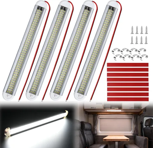 Vista 23 de Nilight 2 luces LED para interiores de 12.5 pulgadas, 10 W, 96 LED, 3 colores regulables (3100 K-6500 K) con función de memoria, luces de techo de 3