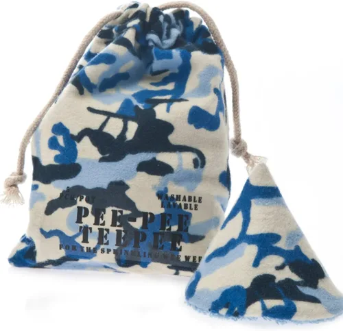 Vista 2 de Beba Bean - Tipi de orina para bebé niño - Escudo de orina reutilizable y lavable para cambiar pañales - Regalos de baby shower para niños - Tela