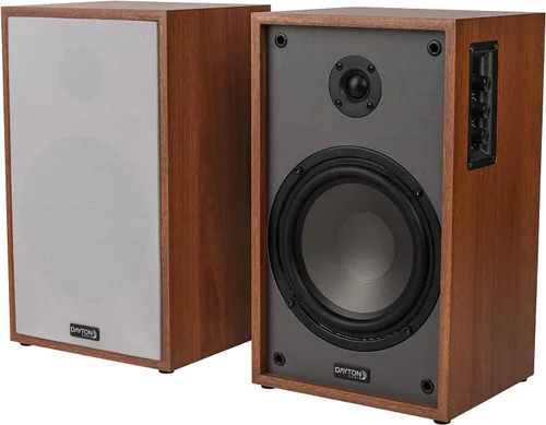 Vista 11 de Dayton Audio Classic B40A Par de bocinas de estante con Bluetooth y alimentación (Negro, 4")