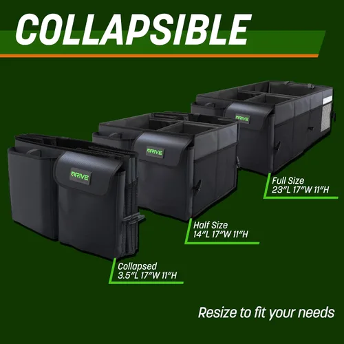 Vista 4 de Organizador de maletero con correas para automóvil
