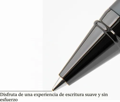Vista 3 de Monteverde USA Innova Formula M Black Rollerball Pen Instrumento de escritura premium con repuesto Schmidt 888 Negro