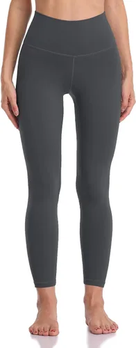 Vista 2 de YUNOGA - Pantalones de yoga ultrasuaves de talle alto y sin costuras para mujer, con control de abdomen