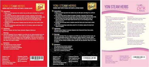 Vista 7 de FIVONA Yoni - Juego de 3 mezclas de hierbas vaporizantes para V Steam, mezcla de hierbas naturales, mezcla orgánica 100% pura, desintoxicación V