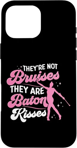 Vista 19 de iPhone 16 Twirler Majorettes They are Baton Kisses Baton Twirling Case