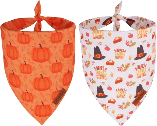 Vista 14 de PTDECOR Bandana de Navidad para perro, diseño de muñeco de nieve de Papá Noel, bufanda reversible para mascotas, diseño de triángulo rosa